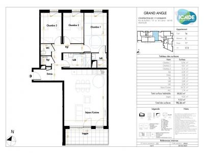Location Appartement 4 pices MULHOUSE 68200