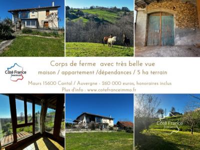 Vente Maison 6 pices MAURS 15600
