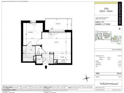 Location Appartement 2 pices SAINT-NAZAIRE 44600