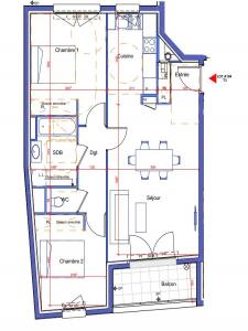 Vente Appartement 3 pices AUBERVILLIERS 93300