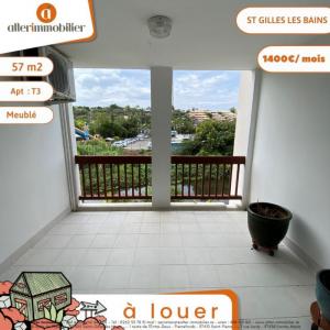Location Appartement 3 pices SAINT-GILLES-LES-BAINS 97434
