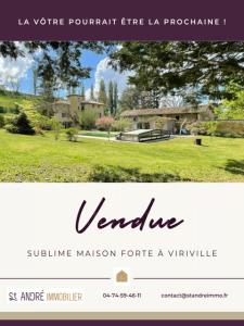 Vente Maison 12 pices ARZAY 38260
