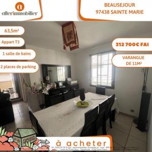 Vente Appartement 3 pices SAINT-DENIS 97400
