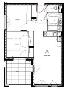 Location Appartement 3 pices GRENOBLE 38100