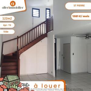 Location Appartement 4 pices SAINT-PIERRE 97410