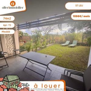 Location Appartement 3 pices ON-SAINT-LEU 97436