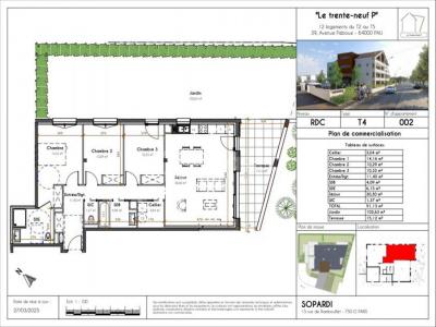 Vente Appartement 4 pices PAU 64000