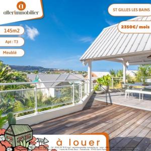 Location Appartement 3 pices SAINT-GILLES-LES-BAINS 97434