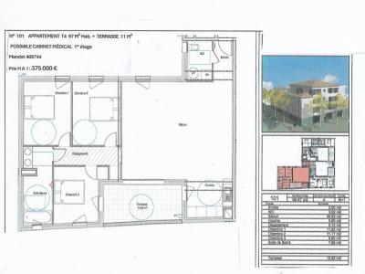 Vente Appartement 4 pices DRAGUIGNAN 83300