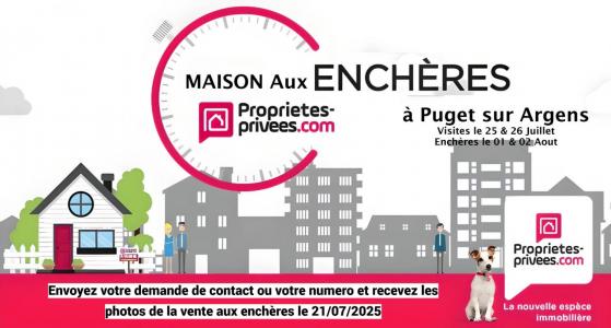 Vente Maison 6 pices PUGET-SUR-ARGENS 83480