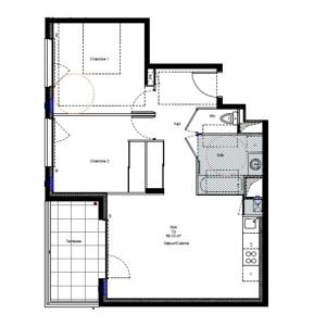 Location Appartement 3 pices CHAMBERY 73000