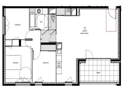 Location Appartement 4 pices GRENOBLE 38100
