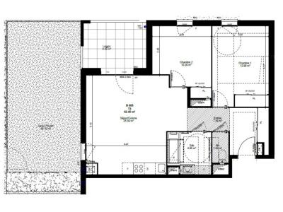 Location Appartement 3 pices ALBERTVILLE 73200