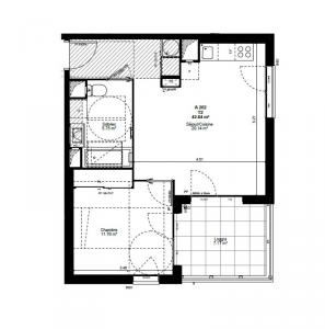 Location Appartement 2 pices ALBERTVILLE 73200