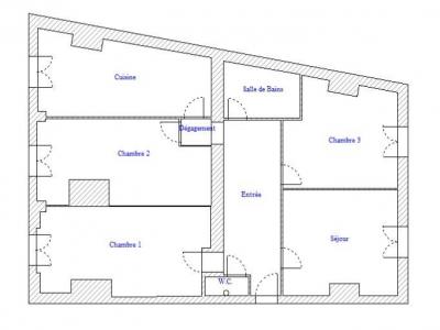 Location Appartement 4 pices LYON-7EME-ARRONDISSEMENT 69007