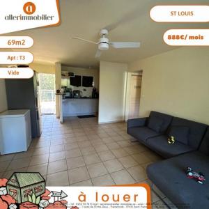 Location Appartement 3 pices RIVIERE-SAINT-LOUIS 97421