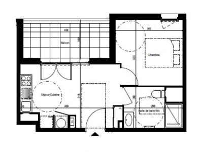 Location Appartement 2 pices CLUSES 74300