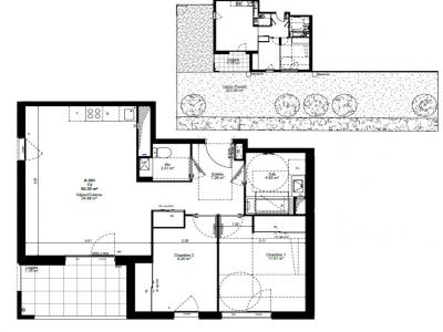 Location Appartement 3 pices ALBERTVILLE 73200