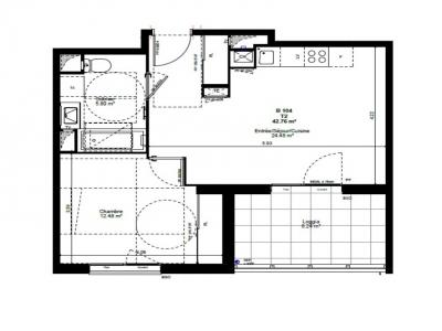 Location Appartement 2 pices ALBERTVILLE 73200