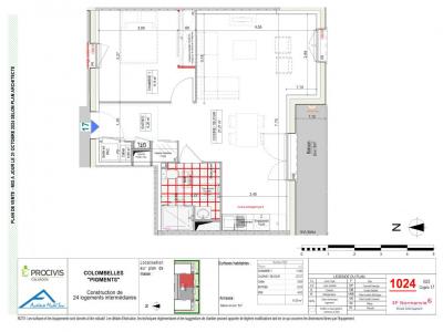 Location Appartement 2 pices COLOMBELLES 14460