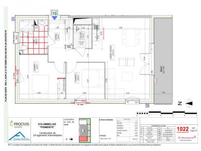 Location Appartement 3 pices COLOMBELLES 14460