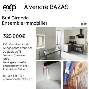 Vente Immeuble BAZAS 33430