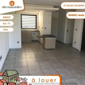 Location Appartement 2 pices SAINT-GILLES-LES-BAINS 97434