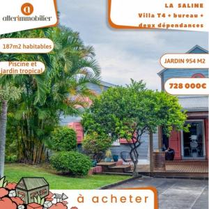 Vente Maison 6 pices SAINT-PAUL 97460