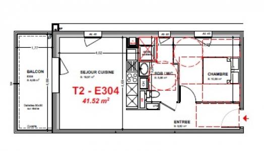 Location Appartement 2 pices BONNEVILLE 74130