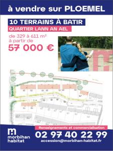 Vente Terrain PLOEMEL 56400