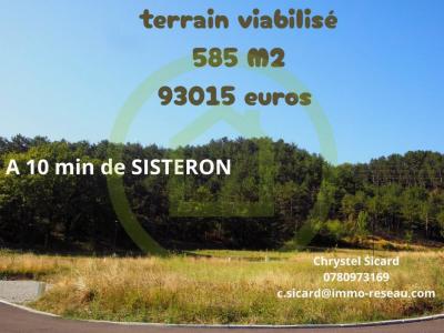 Vente Terrain AUBIGNOSC 04200