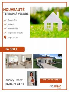 Vente Terrain TREPT 38460