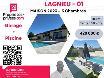 Vente Maison 4 pices LAGNIEU 01150