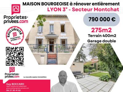 Vente Maison 9 pices LYON-3EME-ARRONDISSEMENT 69003