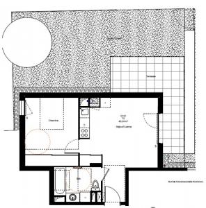 Location Appartement 2 pices CHAMBERY 73000