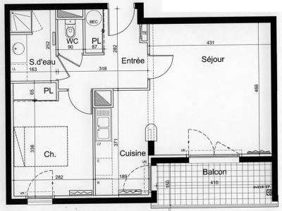 Location Appartement 2 pices NANTES 44100