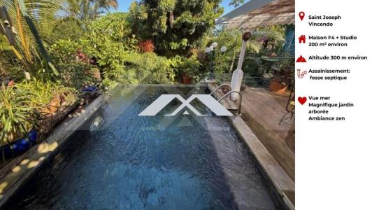 Vente Maison 5 pices SAINT-JOSEPH 97480