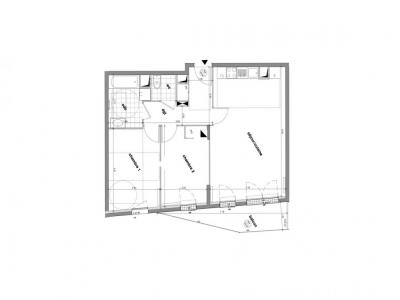 Vente Appartement 3 pices NANTERRE 92000