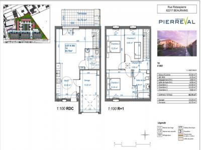 Location Maison BEAURAINS 62217
