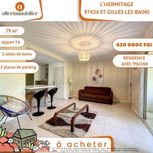 Vente Appartement 4 pices SAINT-GILLES-LES-BAINS 97434