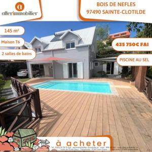 Vente Maison 6 pices SAINTE-CLOTILDE 97490