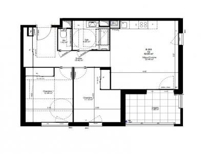 Location Appartement 3 pices ALBERTVILLE 73200
