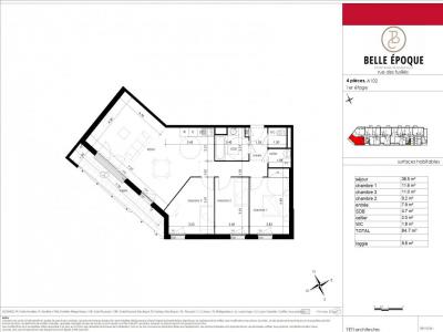 Location Appartement 4 pices NOTRE-DAME-DE-BONDEVILLE 76960