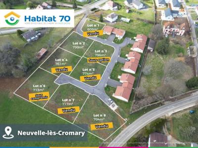 Vente Terrain NEUVELLE-LES-CROMARY 70190