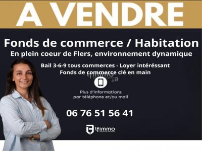 Vente Local commercial FLERS 61100