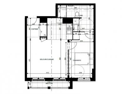 Location Appartement 2 pices BLANC-MESNIL 93150