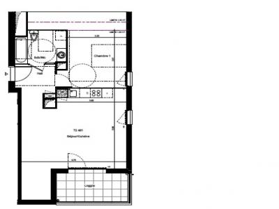 Location Appartement 2 pices SAINT-FONS 69190