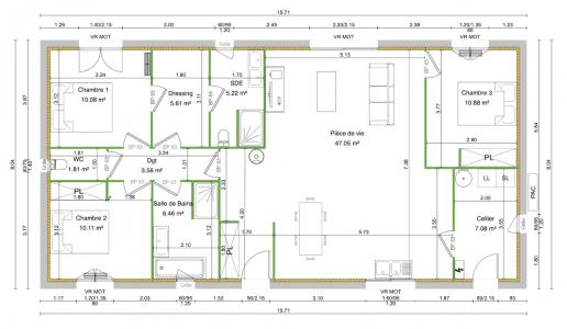 Vente Maison 4 pices TROUY 18570