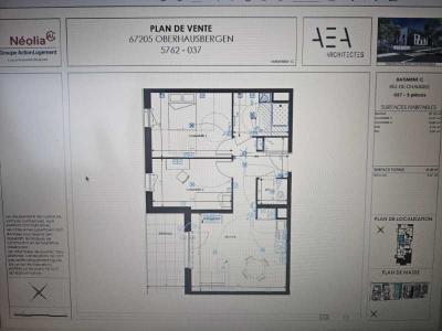 Location Appartement 3 pices OBERHAUSBERGEN 67205