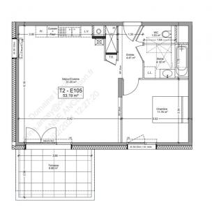 Location Appartement 2 pices BOSSEY 74160